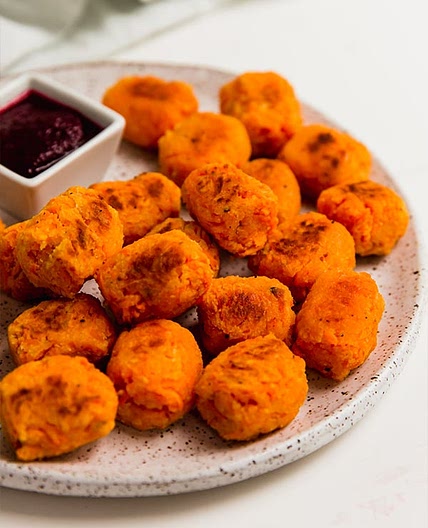 Baked Sweet Potato Tater Tots (Paleo, AIP)