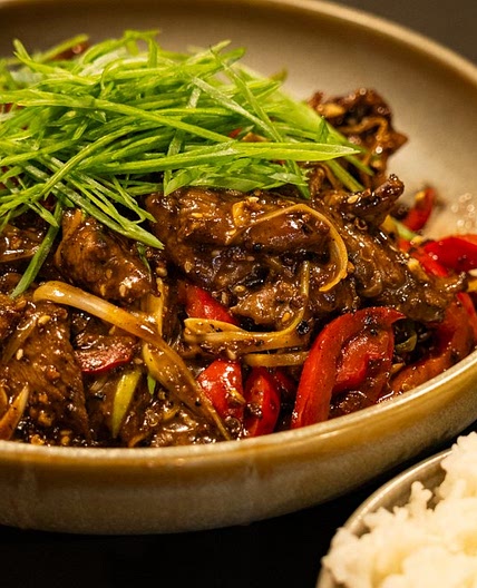 Szechuan beef