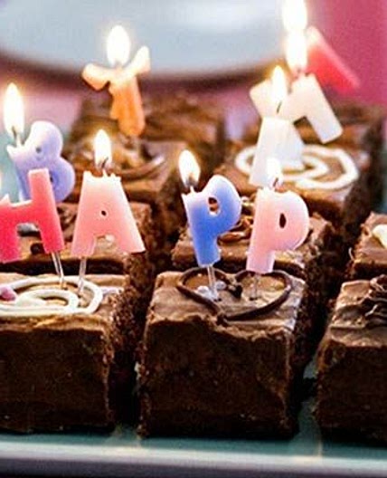 Chocolate birthday cake