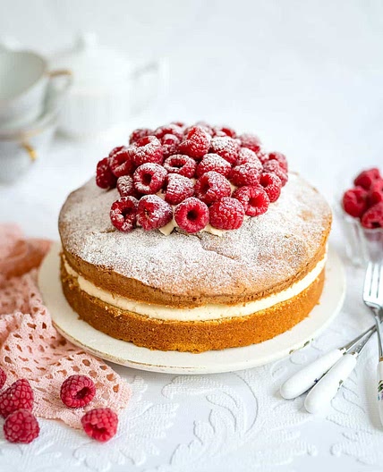 Air Fryer Sponge Cake