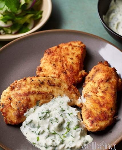Mary Berry Chicken Escalopes with Tzatziki