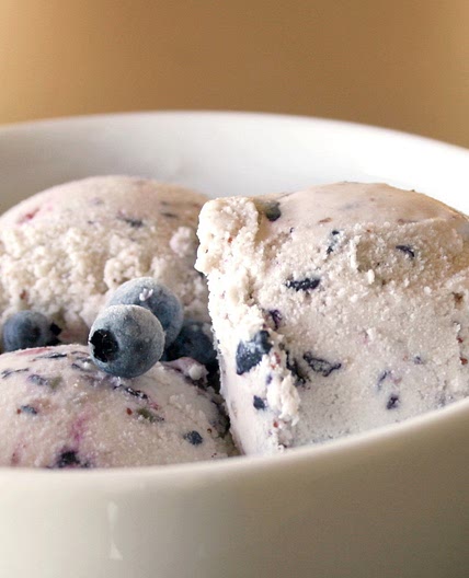 Blueberry Ice Cream (For Ice Cream Machine)
