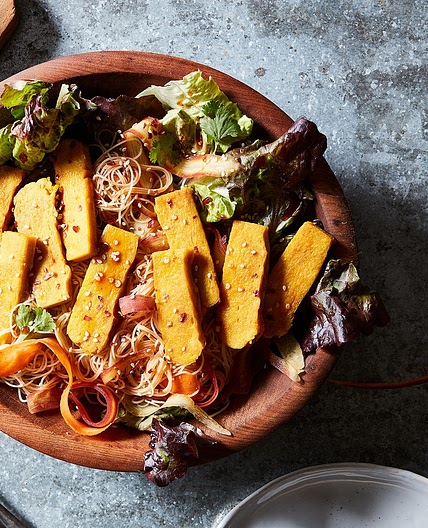 Burmese Tofu (a.k.a. Chickpea Flour Tofu)