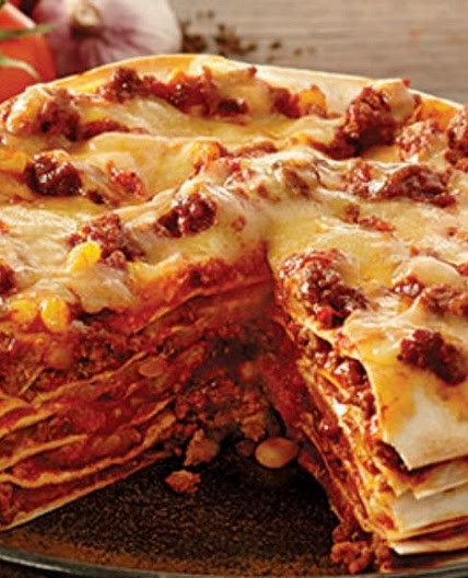 Mexican tortilla stack recipe