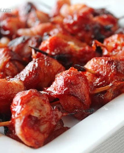 Bacon Wrapped Water Chestnuts