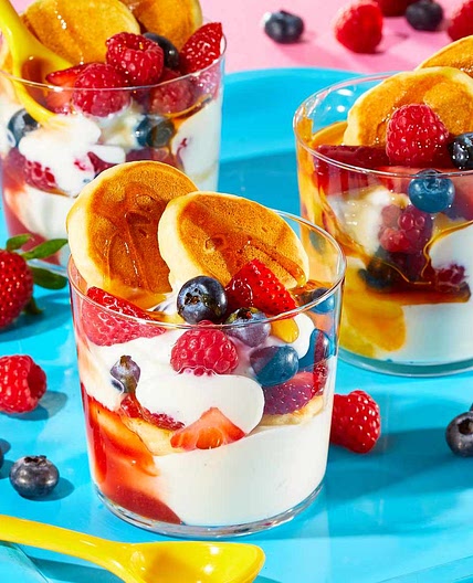Mini Pancake Parfait