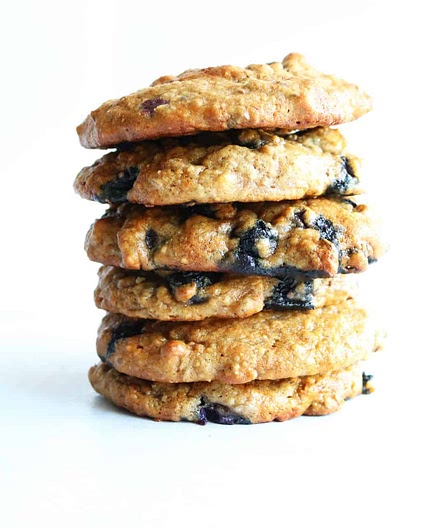 Fluffy Blueberry Muffin Cookies in 20-Minutes