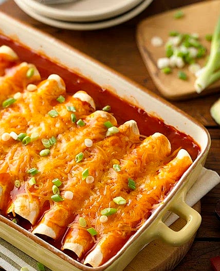 Easy Beef Enchiladas