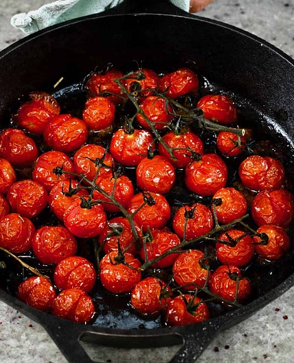 Simple Roasted Cherry Tomatoes