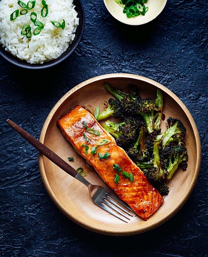 Baked Teriyaki Salmon