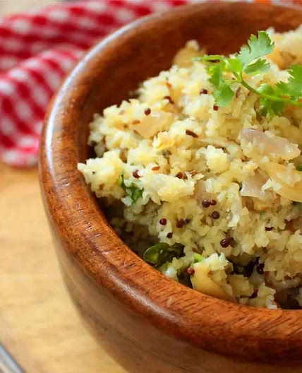 Keto Upma (Indian Breakfast Dish)
