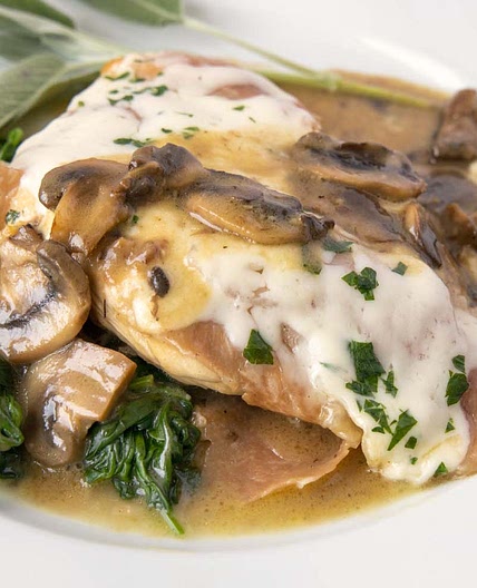 Chicken Saltimbocca