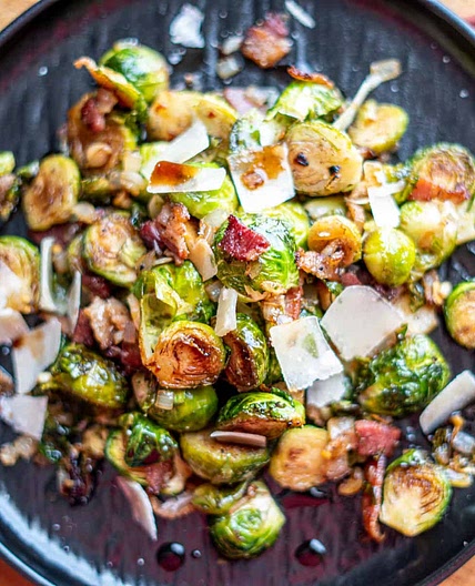 Smoked Brussel Sprouts