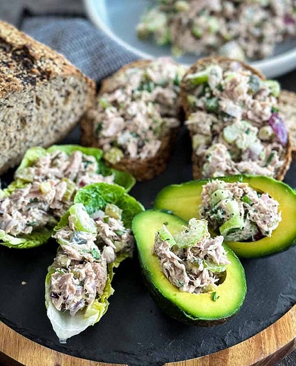 Healthy Tuna Salad [Under 10 Minutes!]