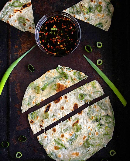 Scallion Pancakes | Spring Onion Pancakes | Video