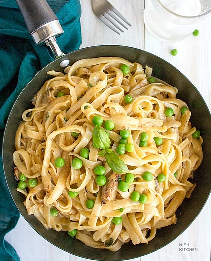 Creamy Mushroom Fettuccine | Video