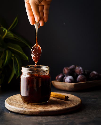 Cinnamon Spiced Plum Jam