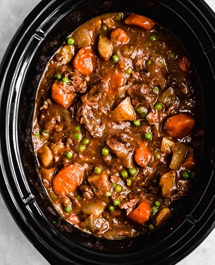 Mom's Slow Cooker Beef Stew