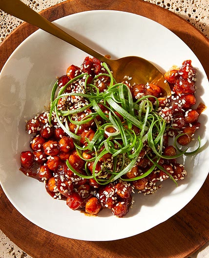 Crispy Yangnyeom Chickpeas With Caramelized Honey From Eric Kim