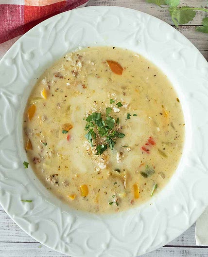 UnStuffed Banana Pepper Soup