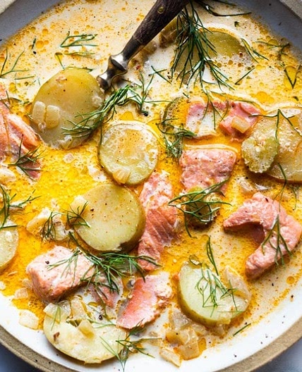 Simple Salmon Chowder