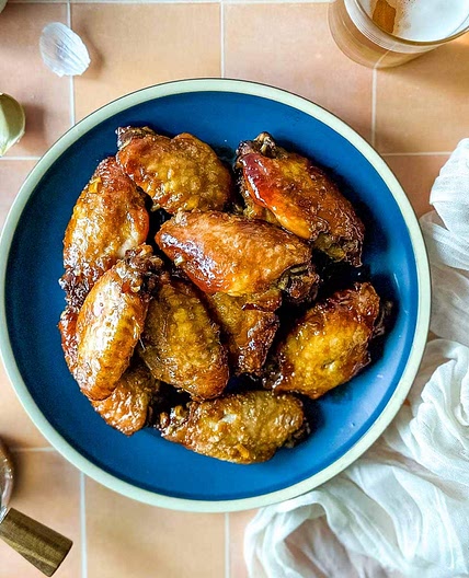 Crispy Soy Garlic Chicken Wings