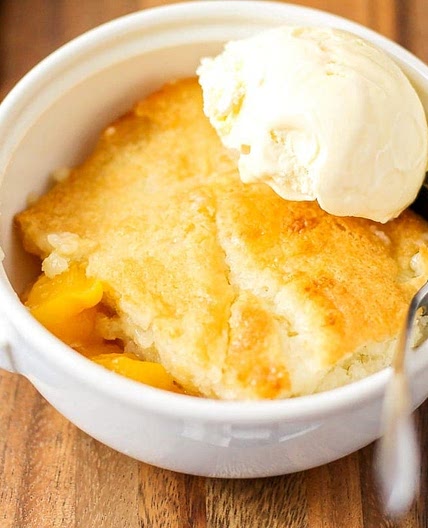 Easy Peach Cobbler