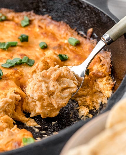 Smoked Buffalo Chicken Dip