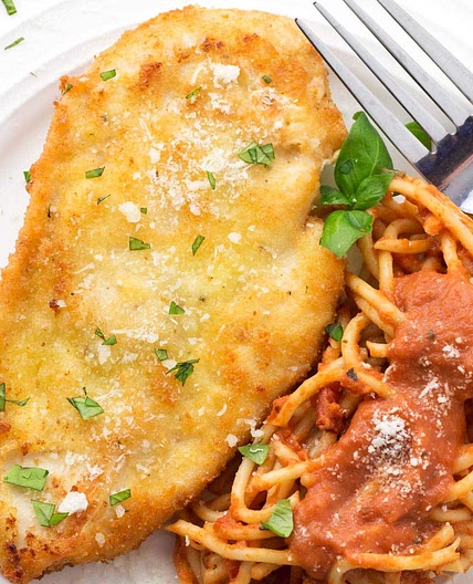 Crusted Chicken Romano (Cheesecake Factory Copycat!)