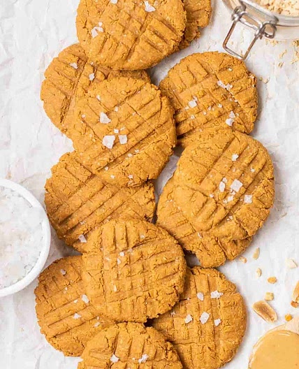 Powdered Peanut Butter Cookies (PB2 cookies)