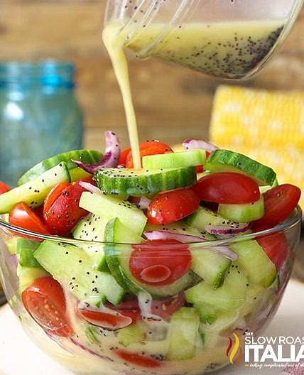 Cucumber Tomato Salad + Video
