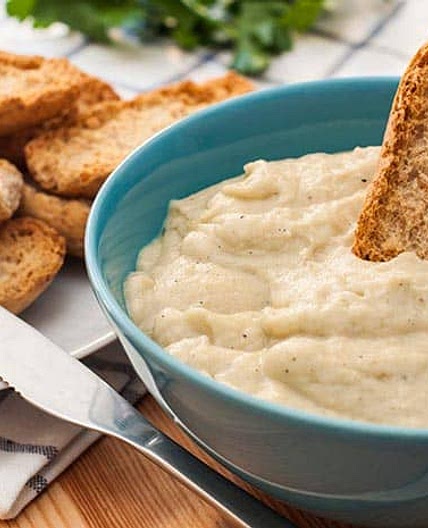 Crema de berenjenas paso a paso