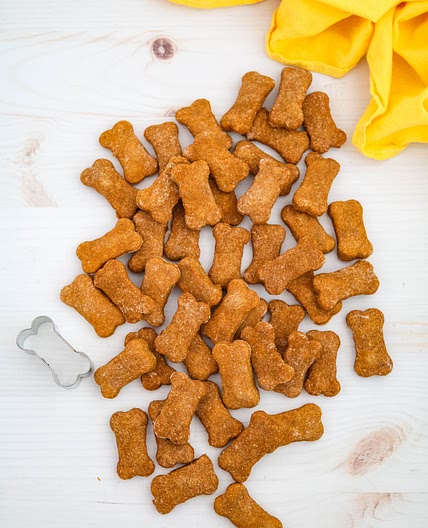 Healthy Homemade Banana Pumpkin Dog Treats