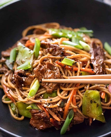 Sesame Beef Stir Fry