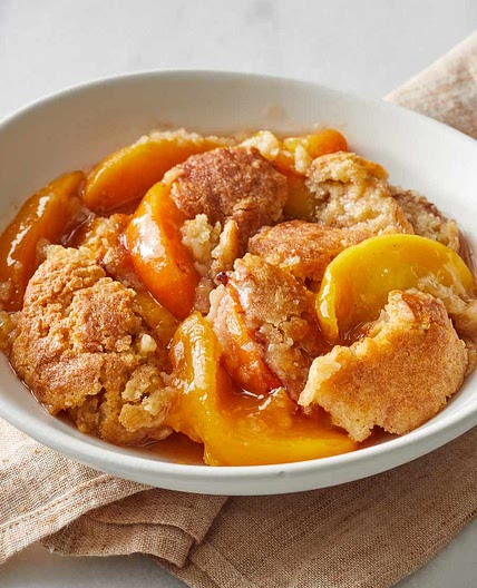 Fresh Southern Peach Cobbler