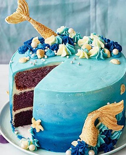 Mermaid cake