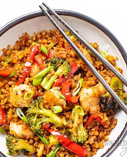 Keto Chicken Stir Fry