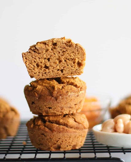 Healthy Pumpkin Banana Muffins