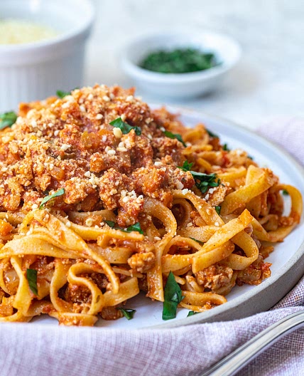 Vegan Tofu Bolognese Recipe