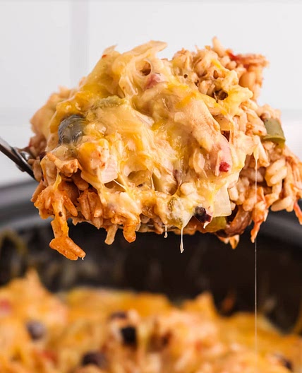 Slow Cooker Chicken Burrito Bowls