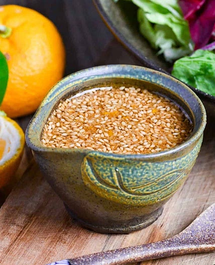 Wafu Dressing (Japanese Soy Based Salad Dressing)