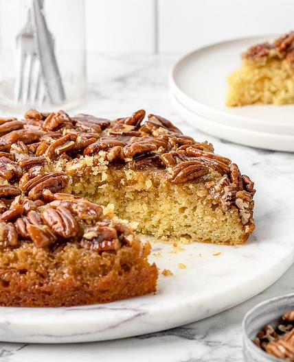 Pecan Upside Down Cake