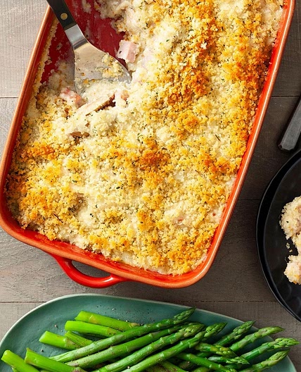 Chicken Cordon Bleu Casserole