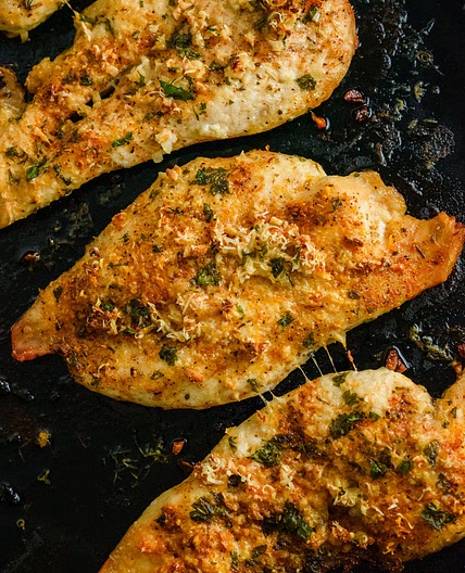 15-Minute Baked Garlic Parmesan Chicken