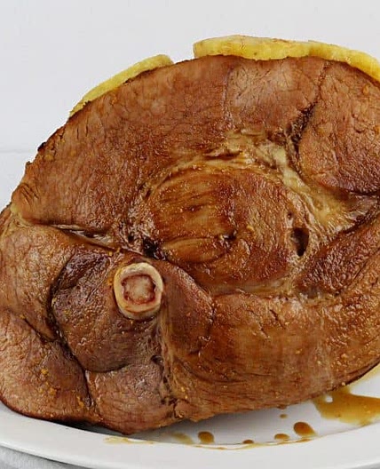 Brown Sugar and Pineapple Glazed Ham