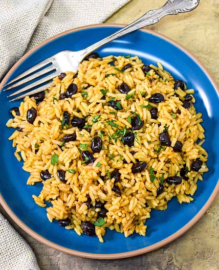 Yellow Rice and Black Beans