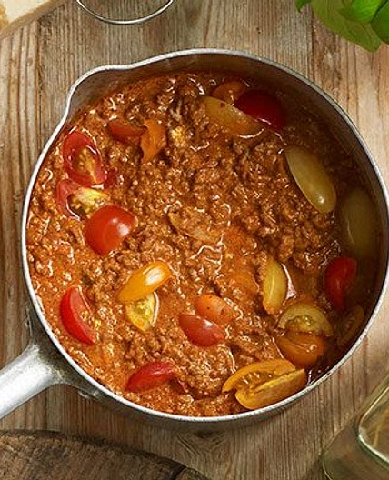 Beef mince & tomato ragu