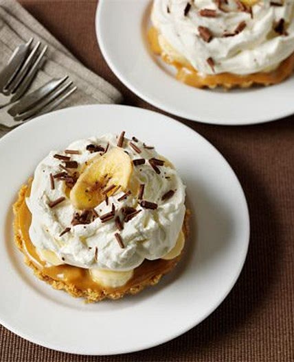 Mini banoffee pies