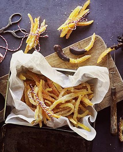 Candied orange peel