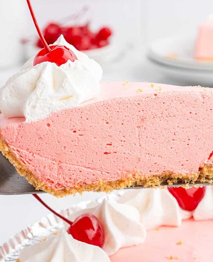Strawberry Jello Cool Whip Pie